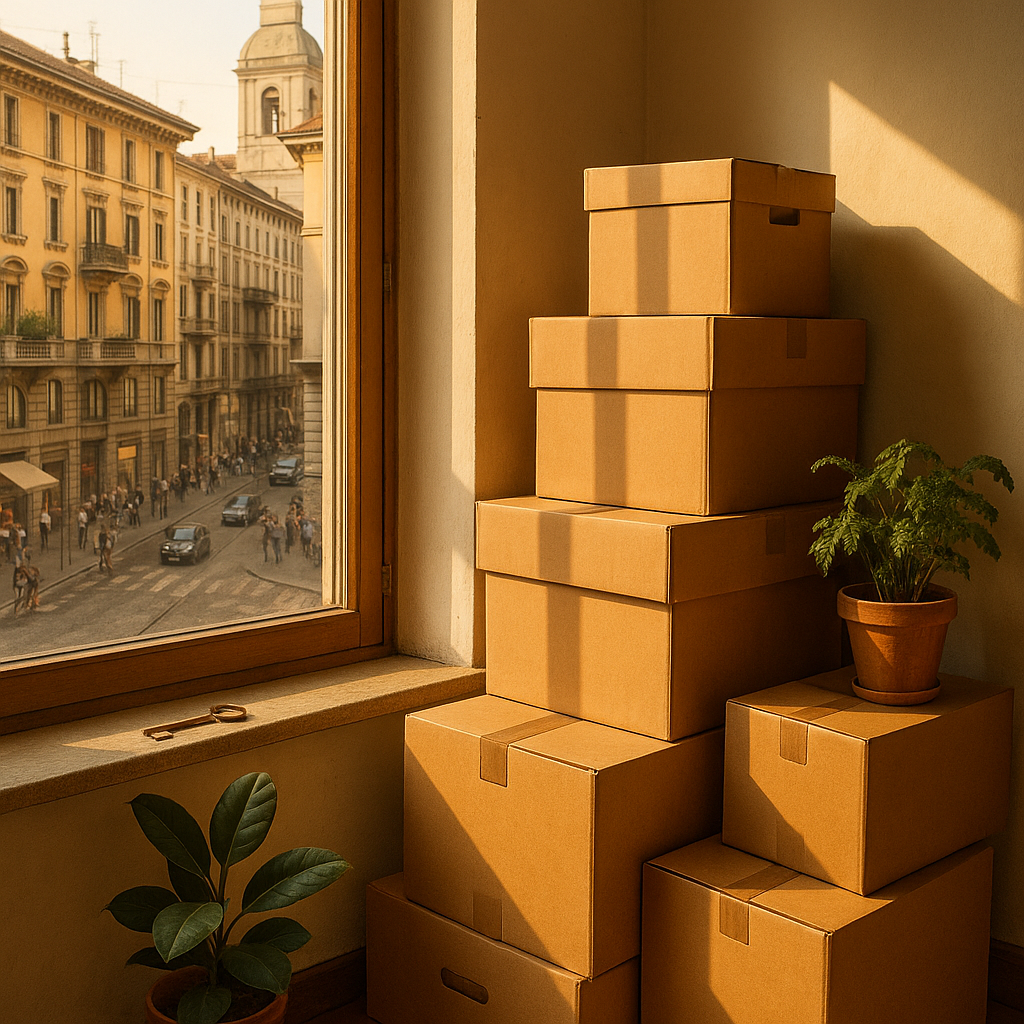 Come organizzare un trasloco last minute