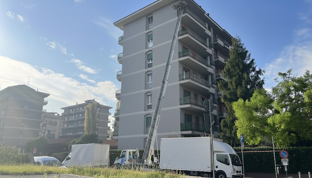 Trasloco con autoscala