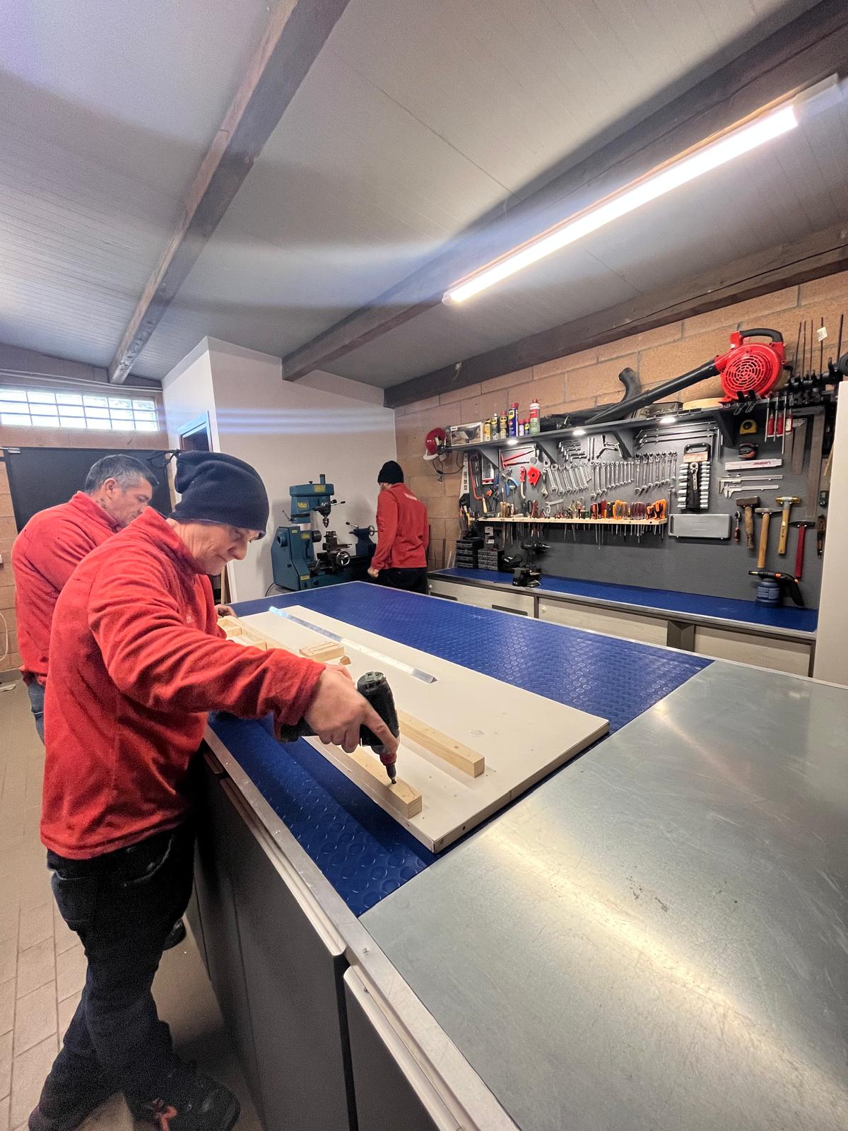 Laboratorio pratico - Lavoro al banco